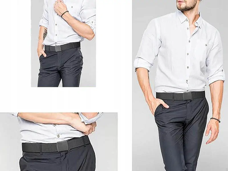 Taktický opasok čierny 120cm