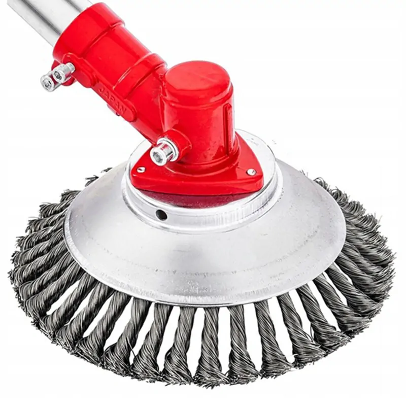 Drôtená oceľová kefa na krovinorez 200mm