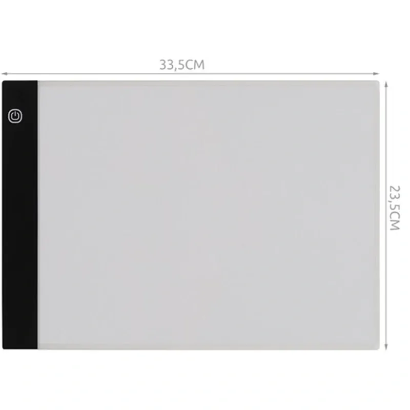 Akrylová tabuľa na kreslenie s podsvietením