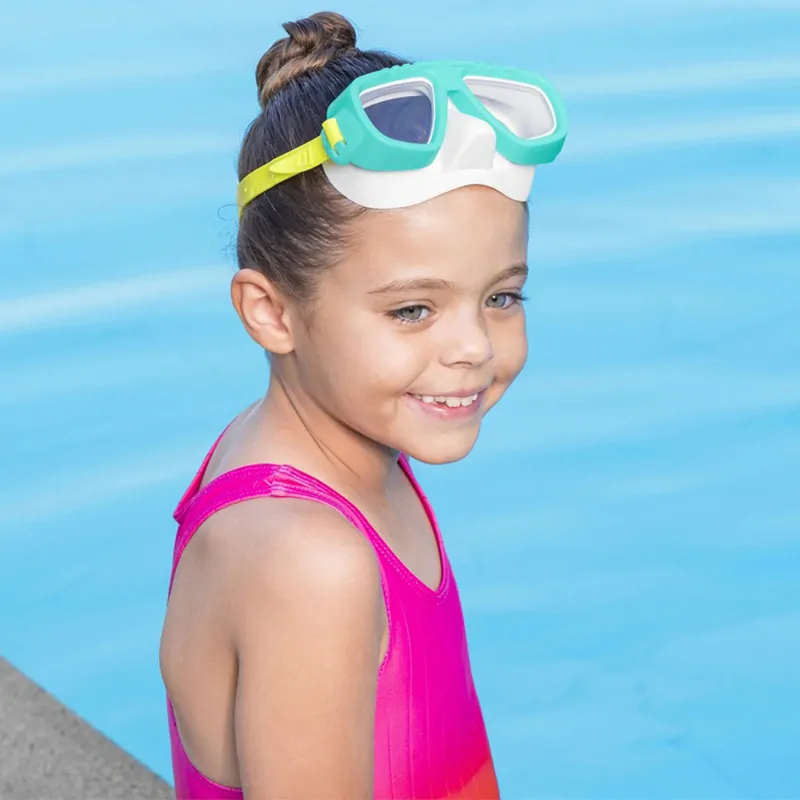 Bestway Plavecké okuliare detské tyrkysové