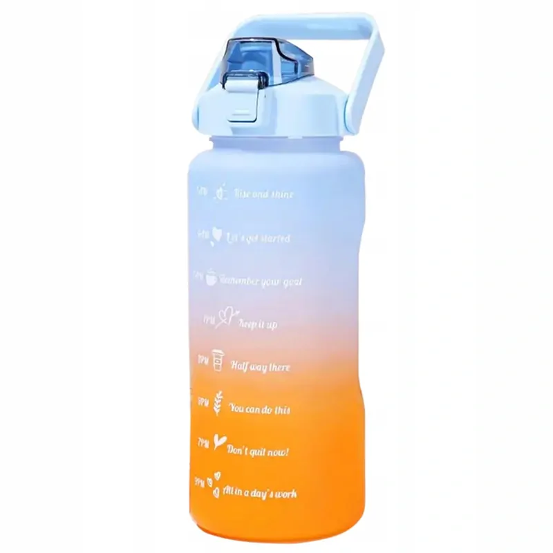 Motivačná fľaša na vodu 2L