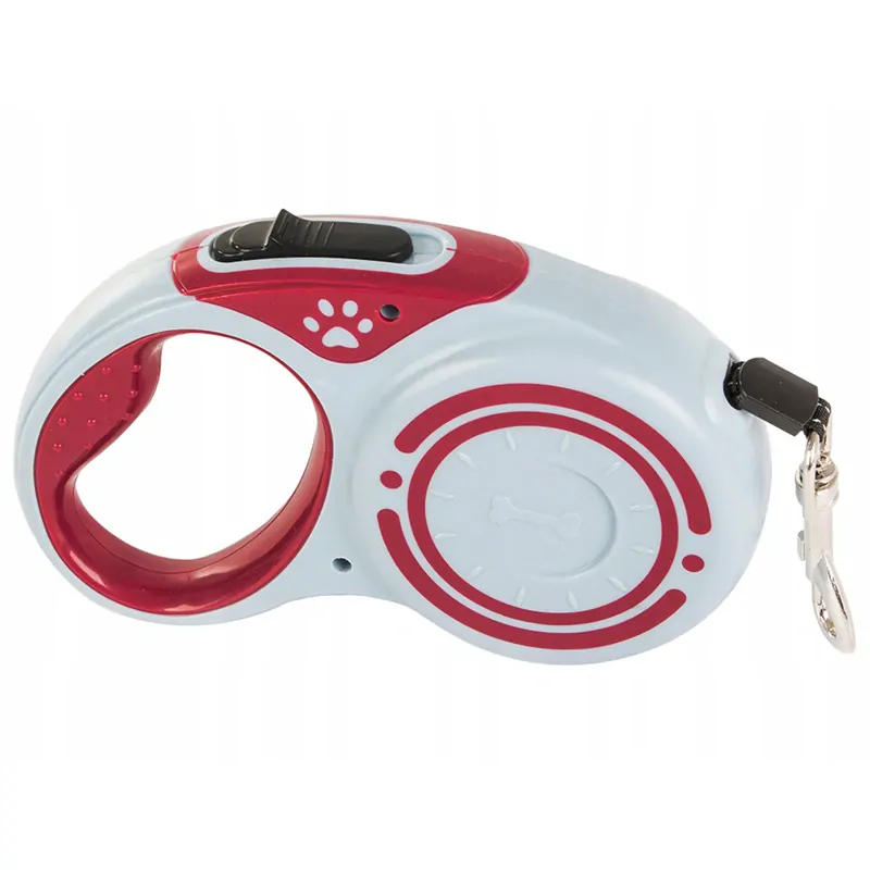 Vodítko pre psa 5m do 15kg červené