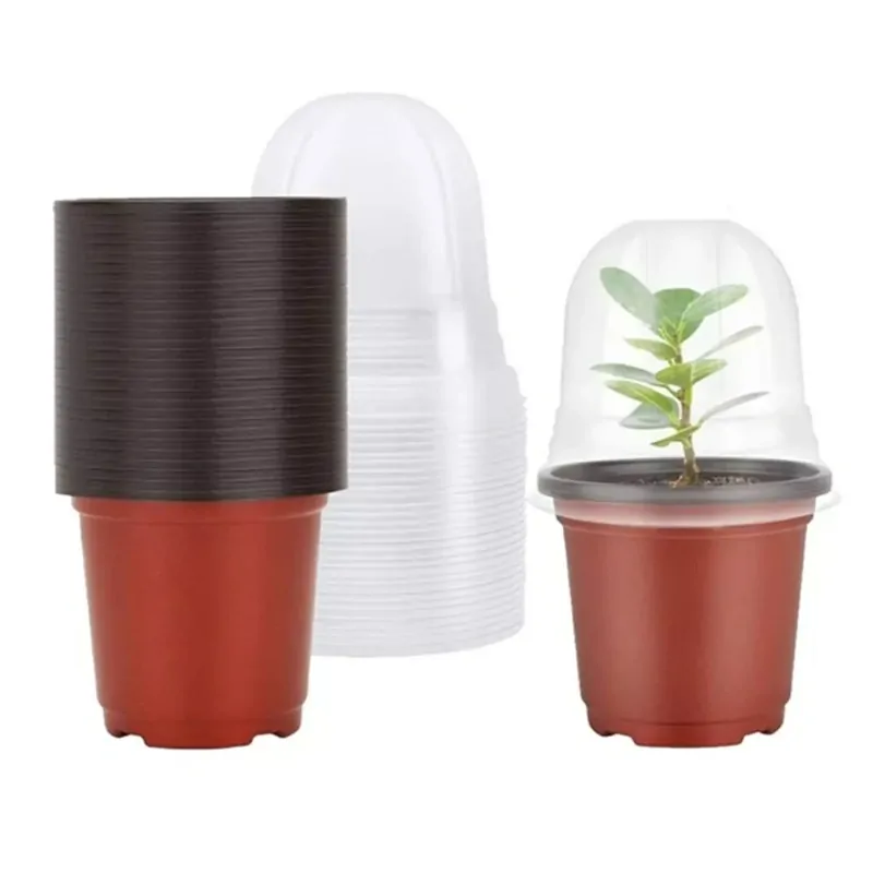 Kvetináč s kupolou so zvlhčujúcou funkciou 15cm