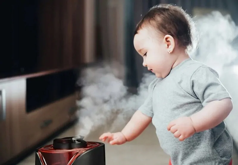 Ultrazvukový zvlhčovač vzduchu LED T-331 s časovačom