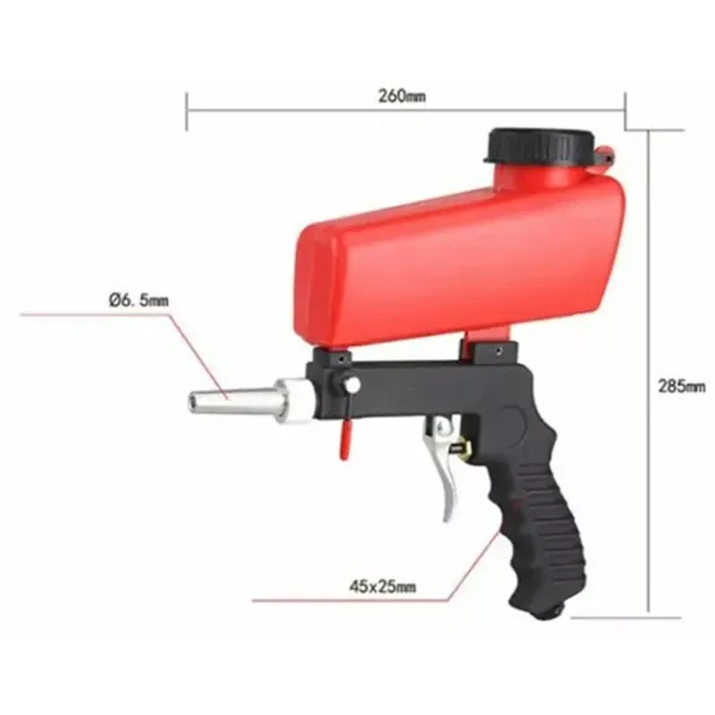 Pieskovacia pištoľ PT-17