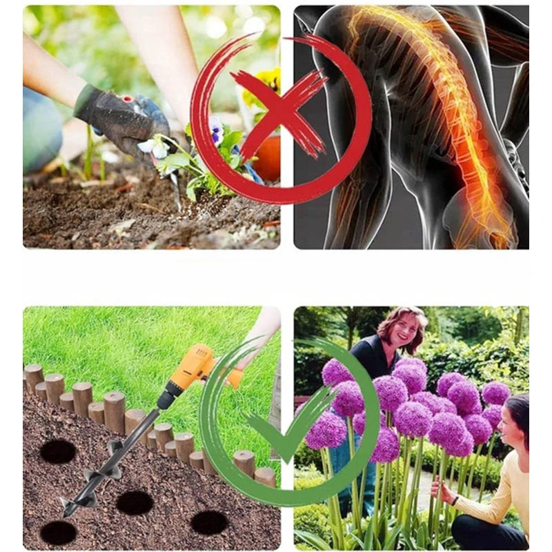 Záhradný vrták do pôdy 5x22cm