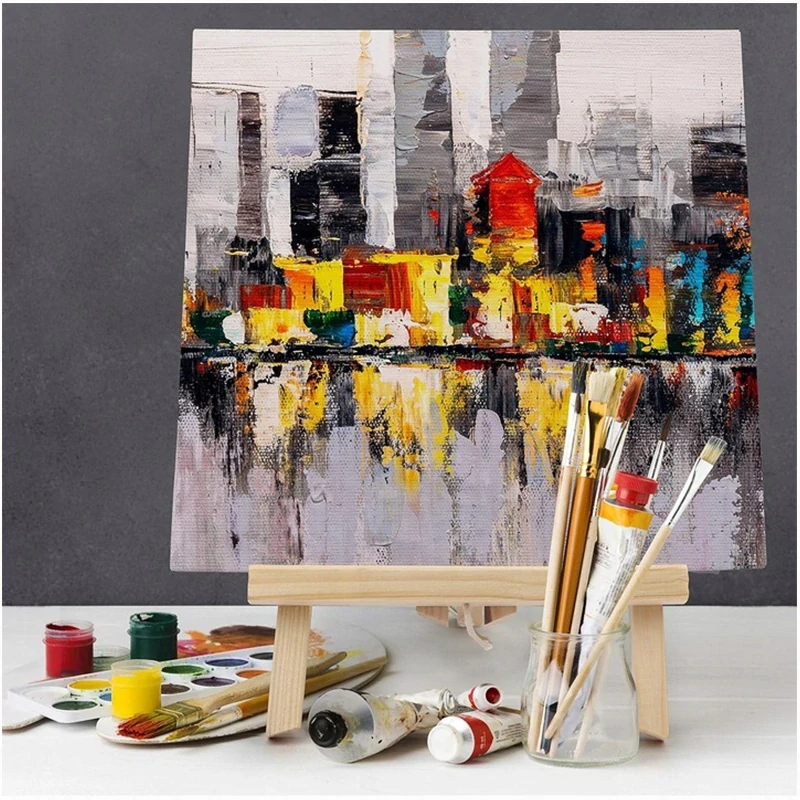 Maliarsky stojan drevený