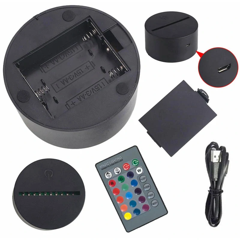 Nočná lampa 3D Srdce