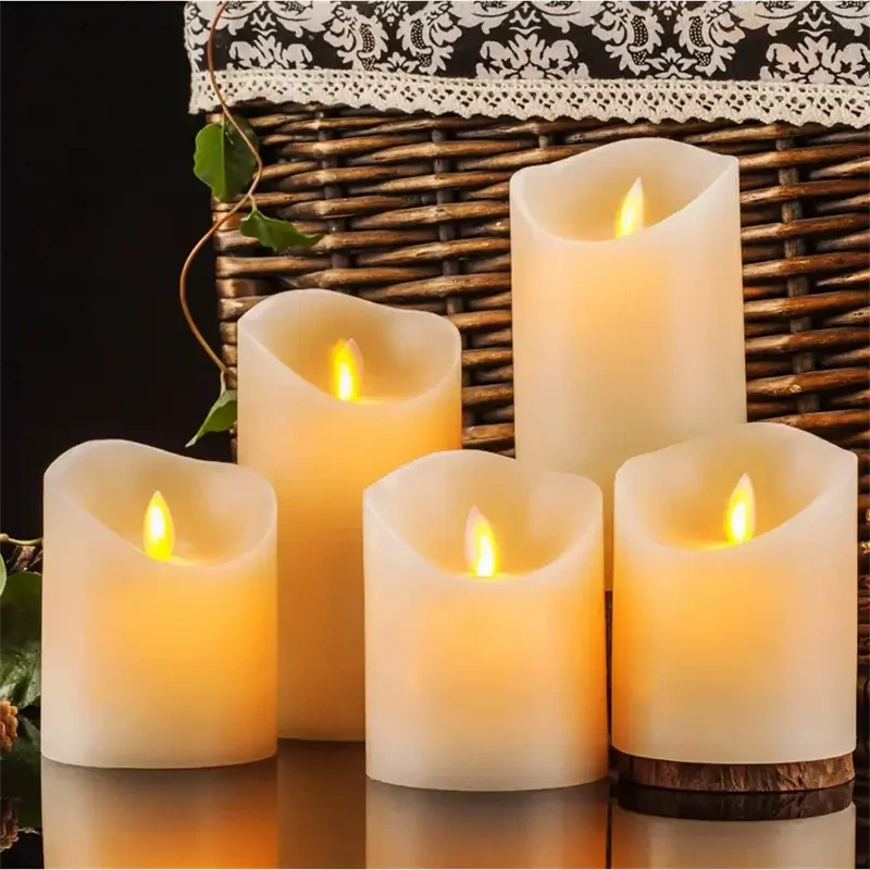 Sviečka LED na batérie 10cm 