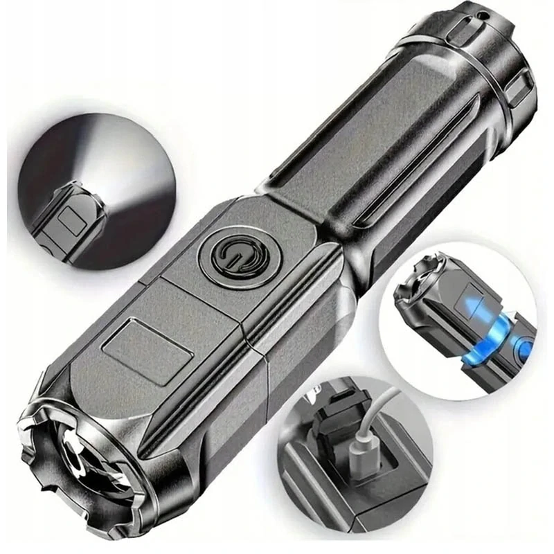 Baterka LED B-SQUL s nabíjaním