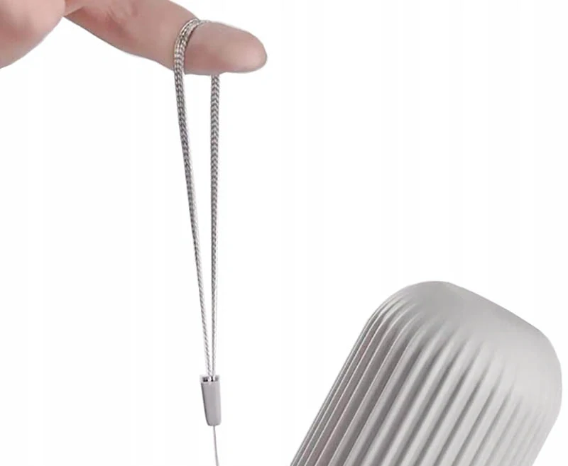 Puzdro na zubnú kefku a pastu sivé