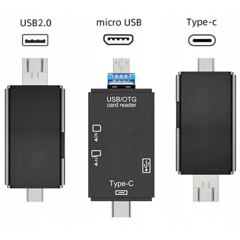 Čítačka pamäťových kariet 5v1