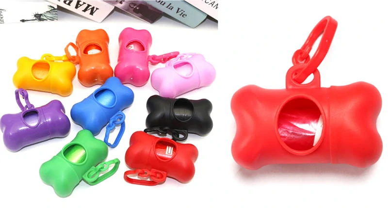 Vrecká na psie exkrementy 15ks s puzdrom