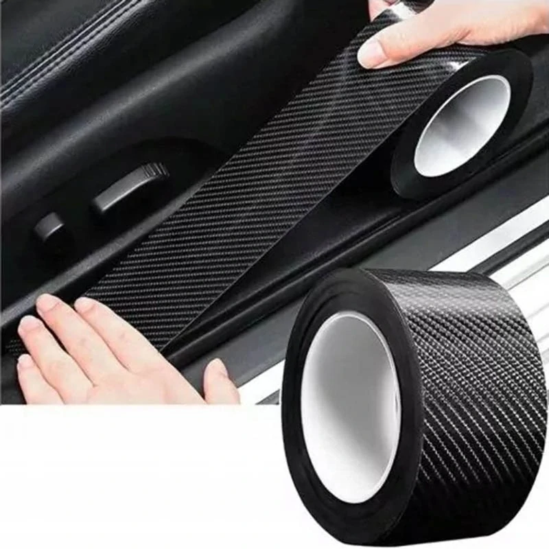 Karbónová ochranná páska na prahy dverí 7cm x 5m