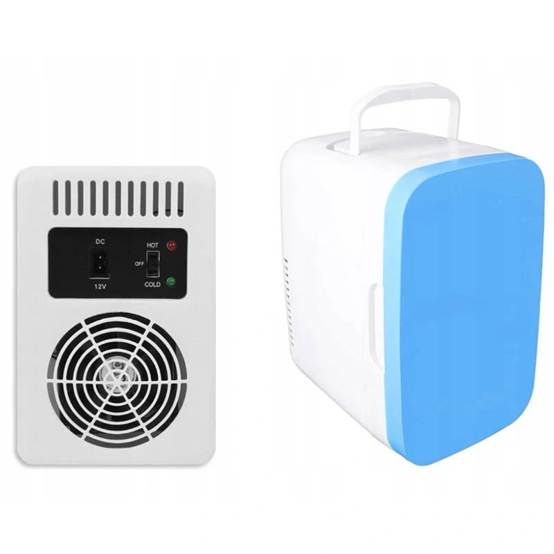 Turistická chladnička s funkciou ohrevu JQ800 12V 5L biela