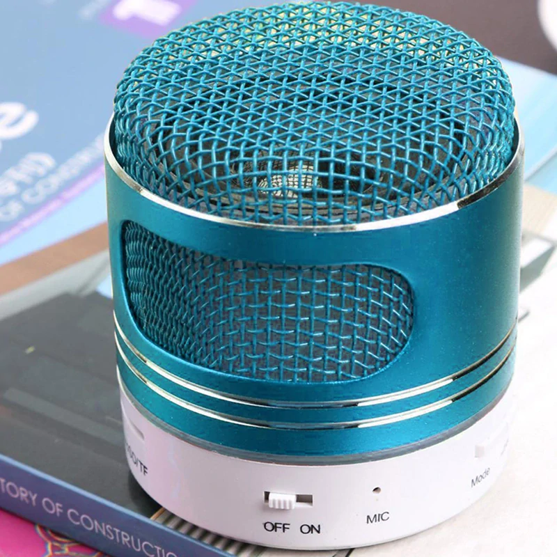 Mini reproduktor Bluetooth modrý