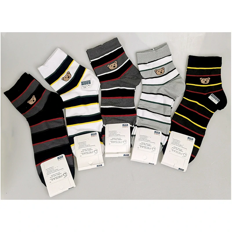 PESAIL - Bavlnené členkové ponožky č.40-44; 42-46 : MJGB97360