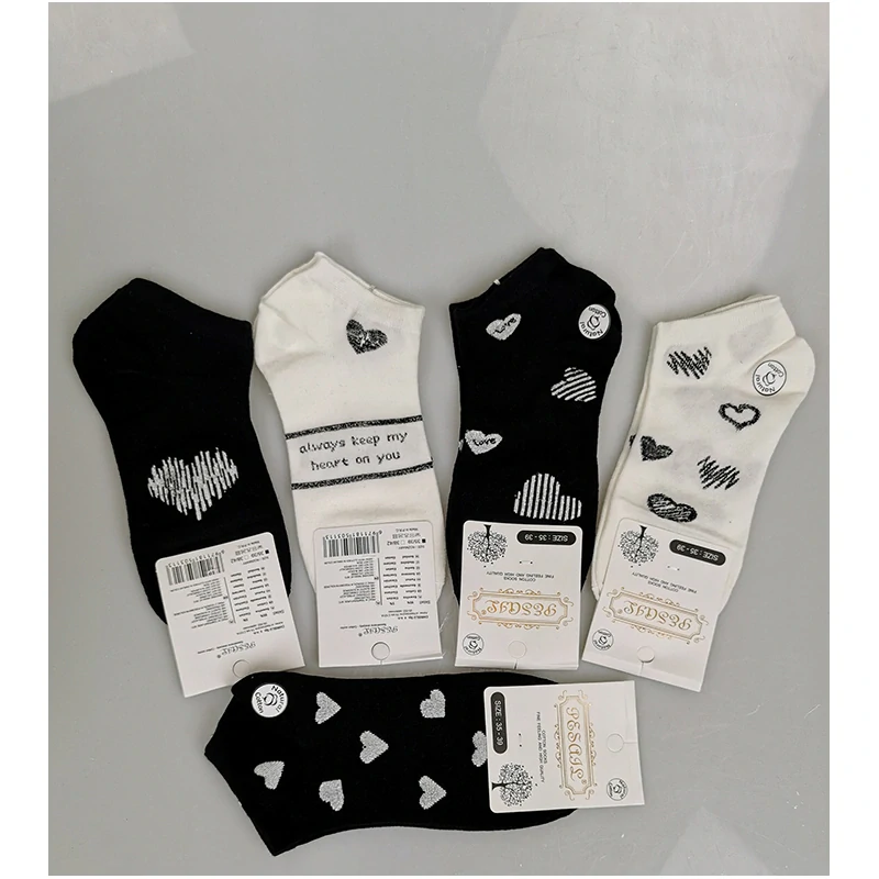 PESAIL - Bavlnené členkové ponožky č.35-39, 38-42 : WJUC93266