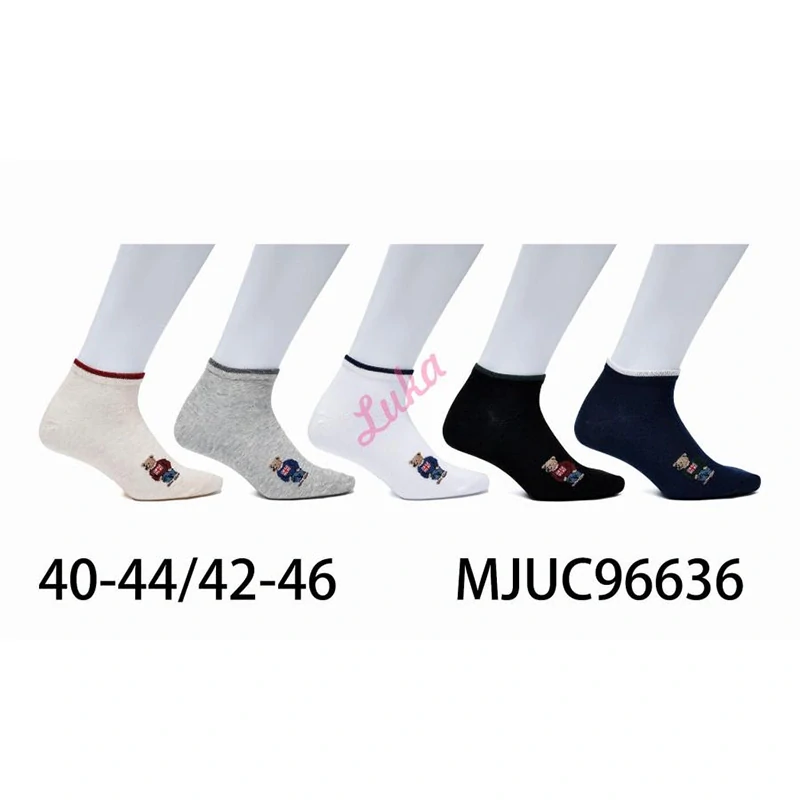 PESAIL - Bavlnené členkové ponožky č.40-44; 42-46 : MJUC96636