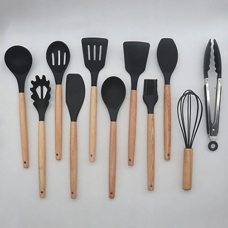 Sada kuchynského náradia zo silikónu pre deti 12ks