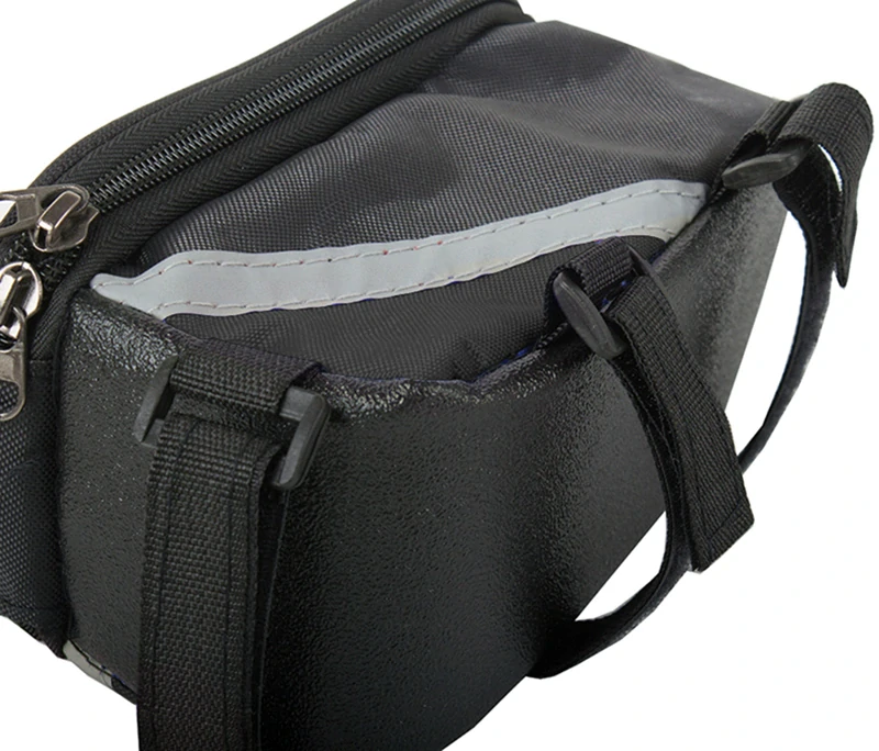 Cyklistická taška na mobil vodeodolná sivá