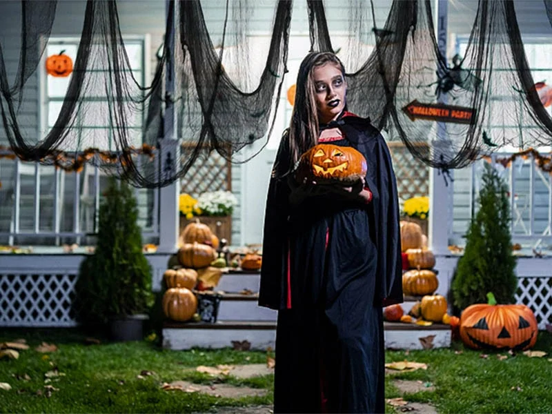 Halloweenska dekorácia Pavučina 180x75cm 2ks