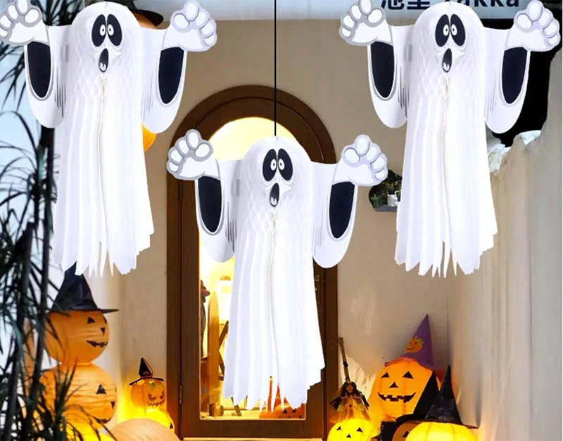 Halloweenska dekorácia Duch 50cm