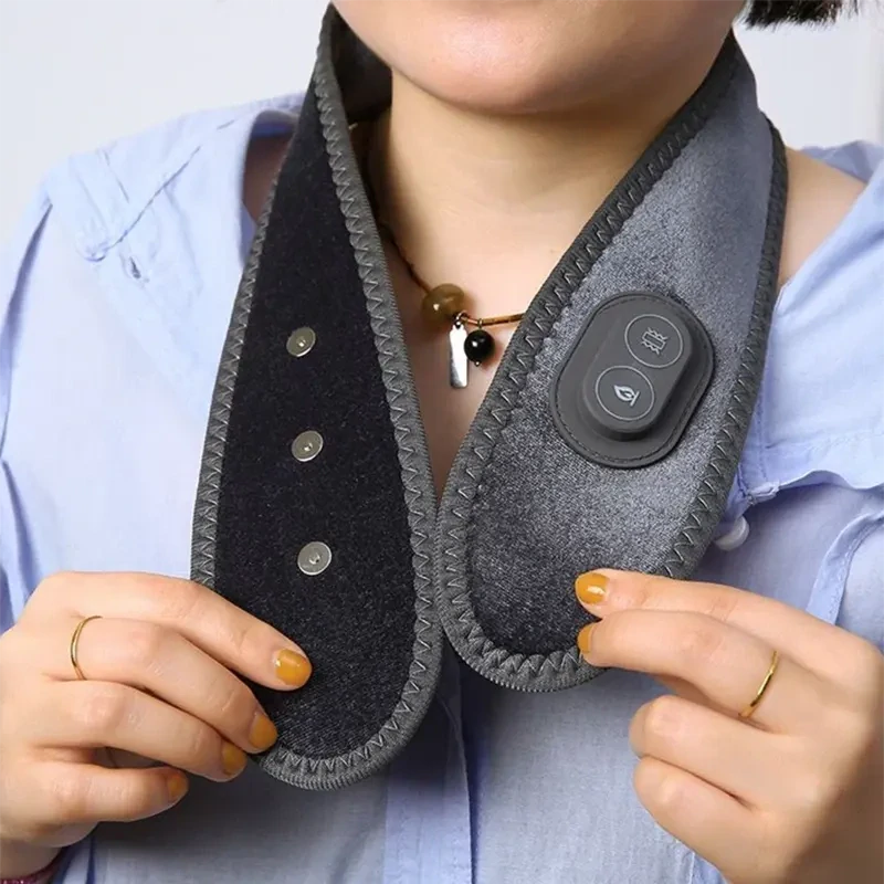 Vyhrievaný nákrčník s vibračnou masážou NY-93