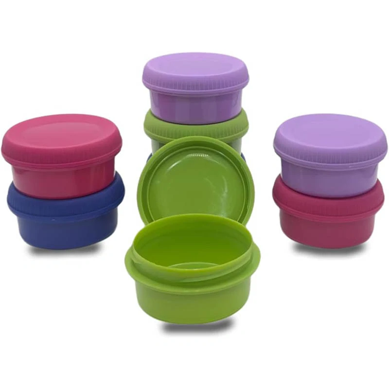 Univerzálne nádoby na potraviny s viečkami – sada 8 kusov