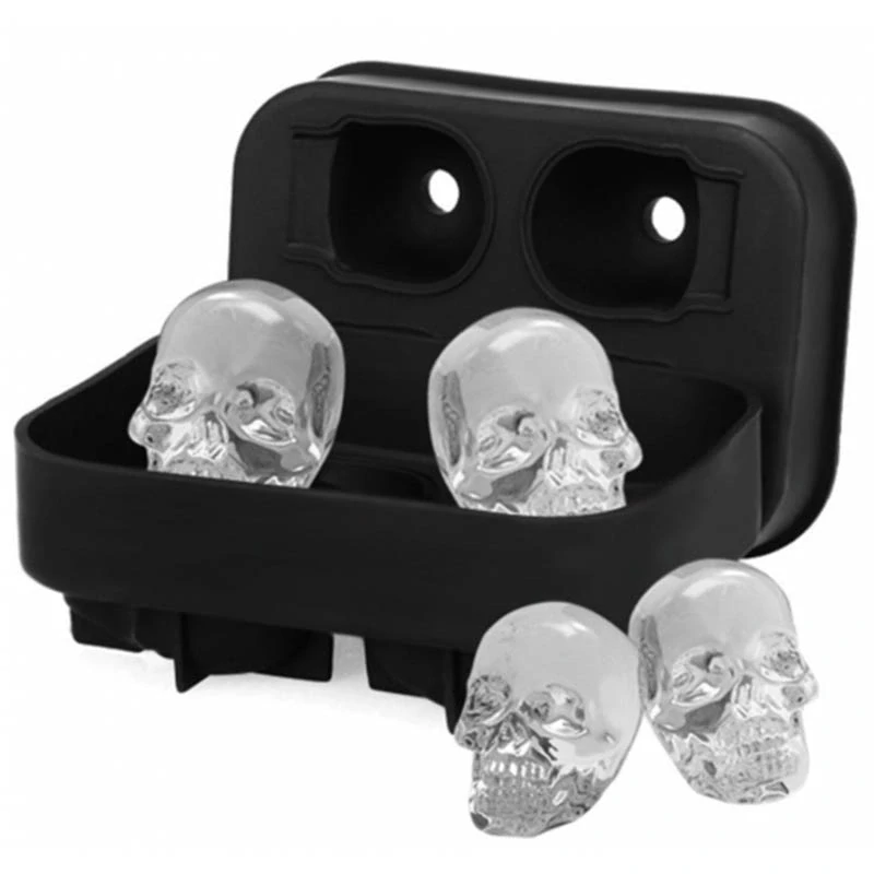 Silikónová forma na ľad Lebky