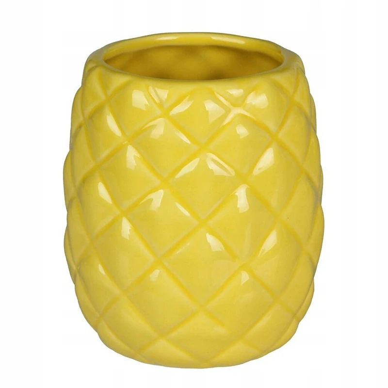 Hrnček žltý 200ml - séria Pineapple