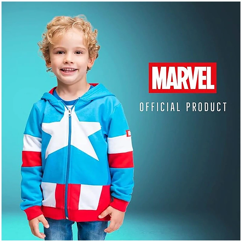 MARVEL - Detská mikina Captain America