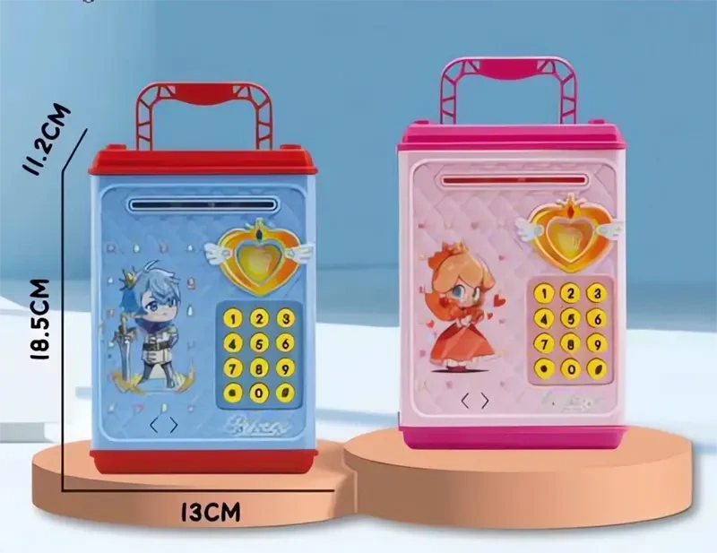 Detská pokladnička Trezor ružová