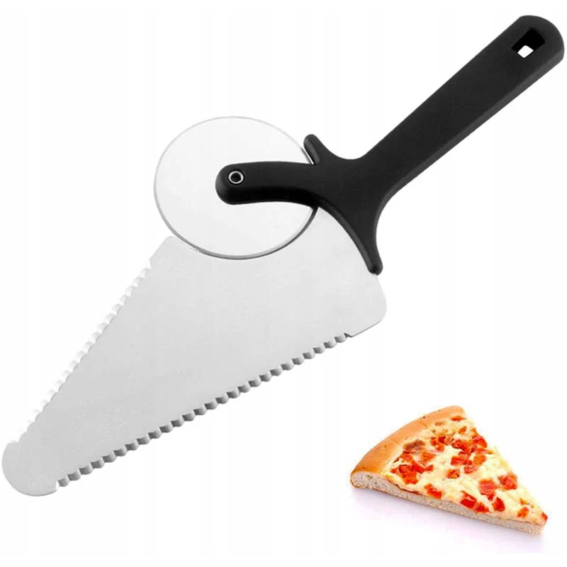 Lopatka s krájacím nožom na pizzu