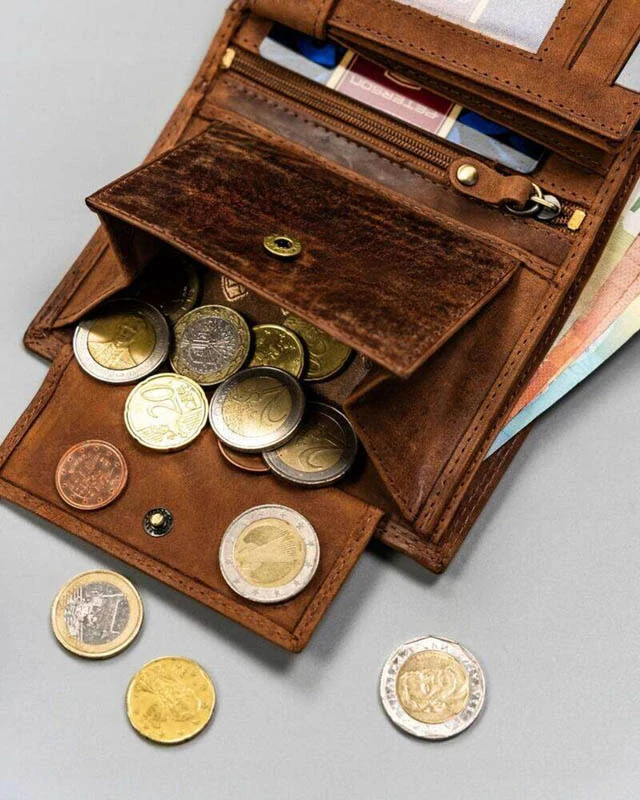 Darčeková sada Peterson Peňaženka s príveskom N4 Cognac