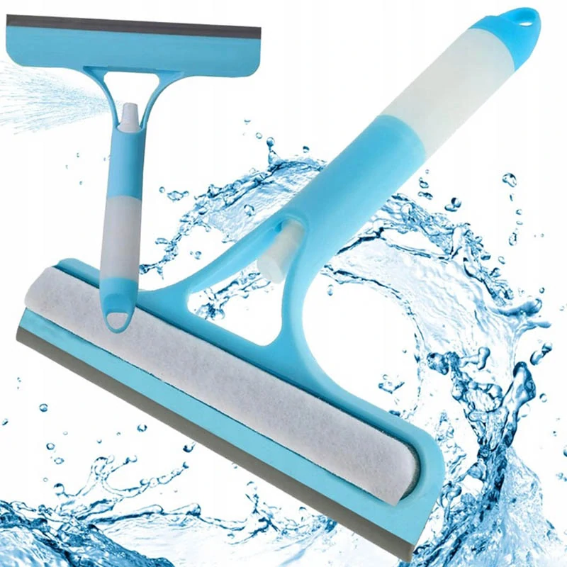 Stierka na okná s rozprašovačom