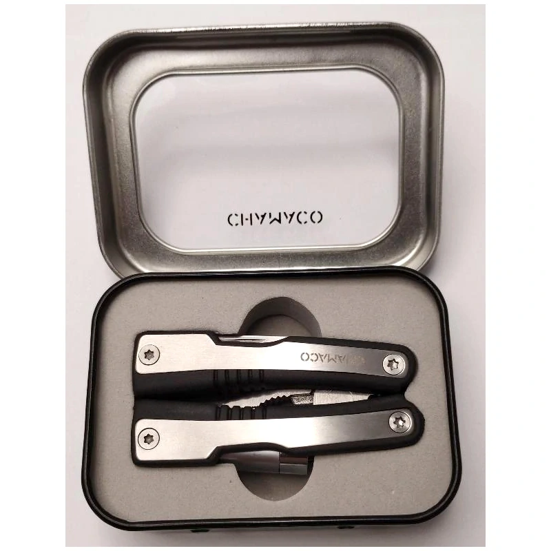 CHAMACO 7 - Multifunkčné vreckové skladacie kliešte : 7 funkcií