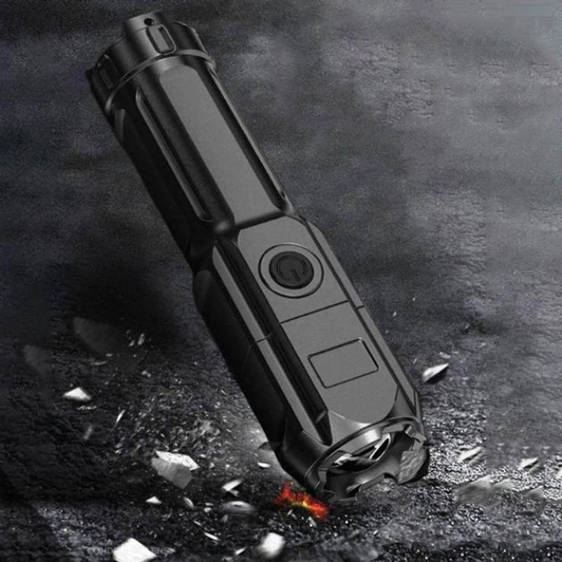 Dobíjacia multifunkčná LED Baterka USB