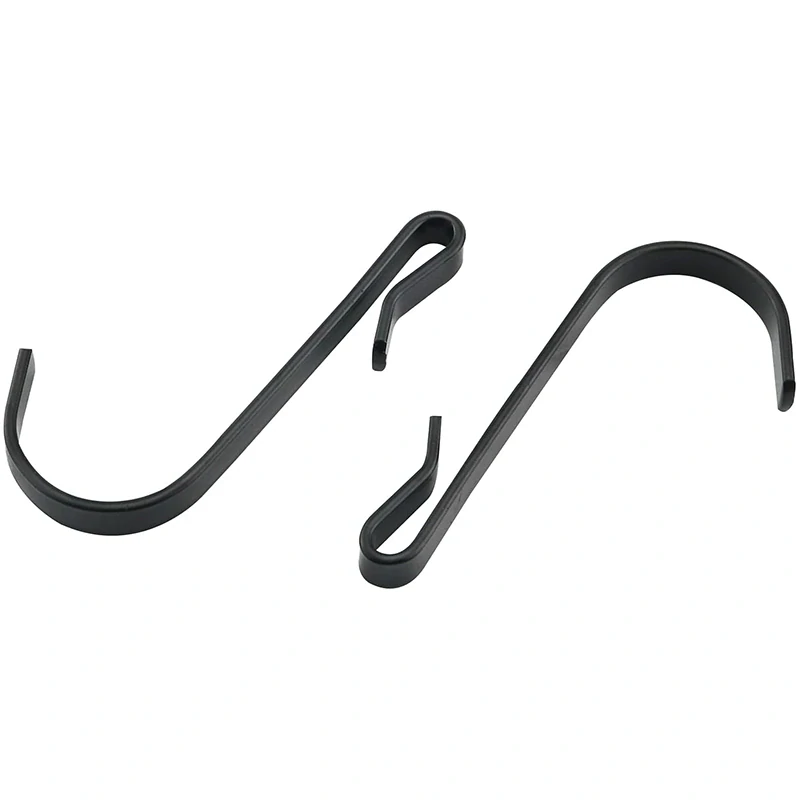 Vešiak kovový čierny - 5,2 x 2,8 x 0,6cm