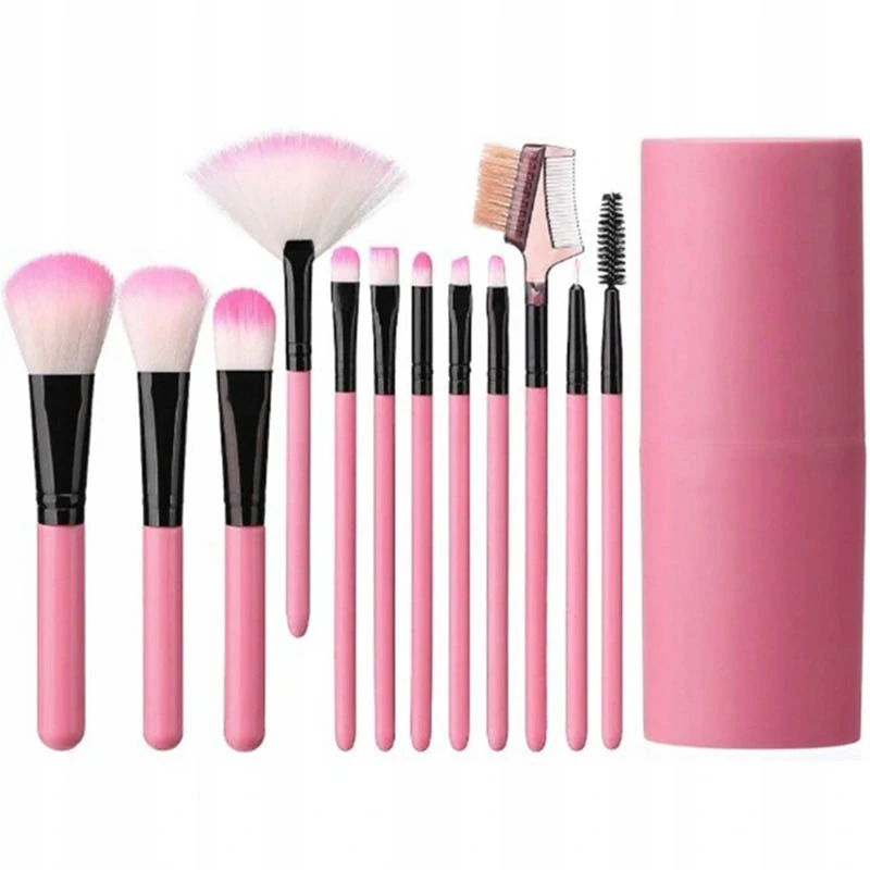 Kozmetické štetce na make up 12ks s puzdrom