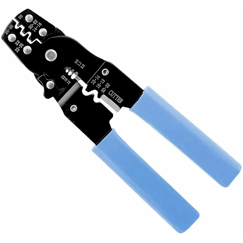 Krimpovacie kliešte so strihačom káblov