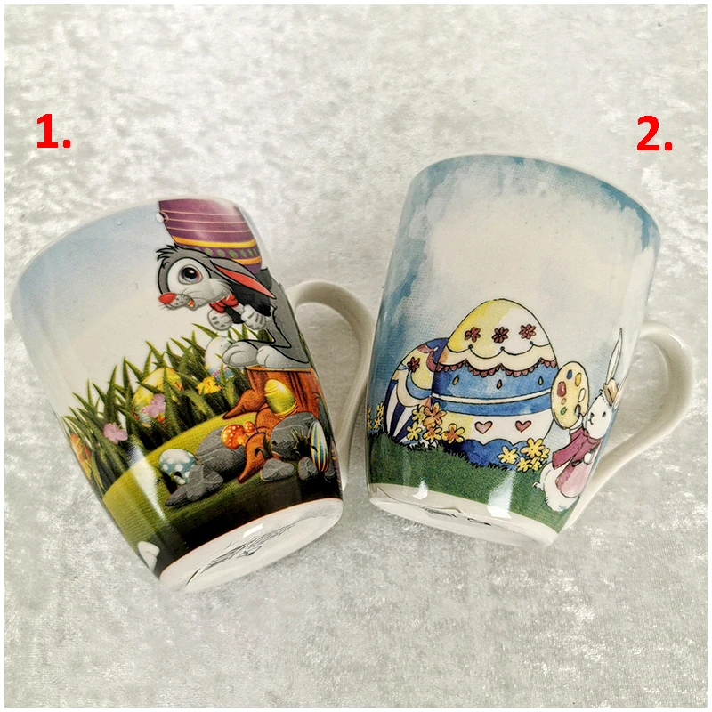 Veľkonočný porcelánový hrnček 290 ml - 12 x 9 x 8cm
