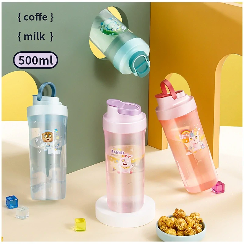 Detská fľaša 500 ml farebná