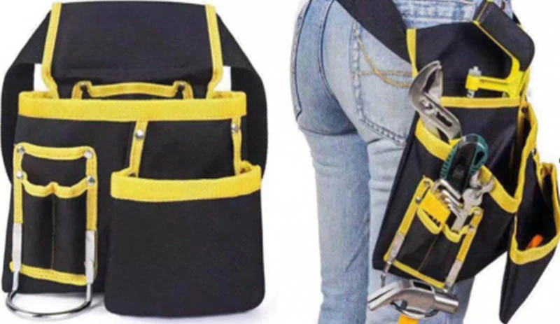 Nastaviteľný montérsky pás na náradie