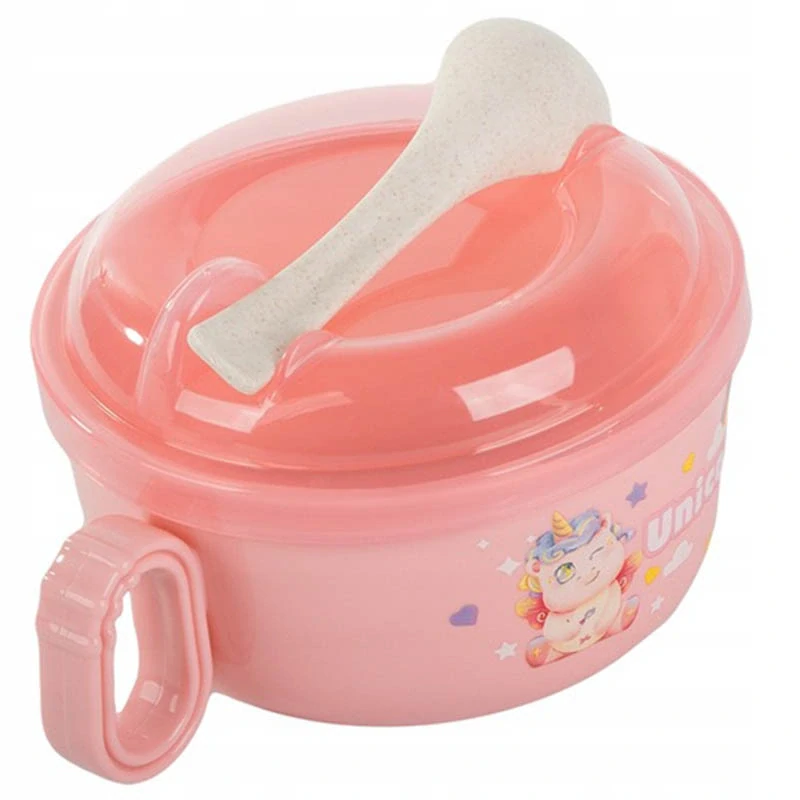 Detská miska 600ml s uškami + lyžička