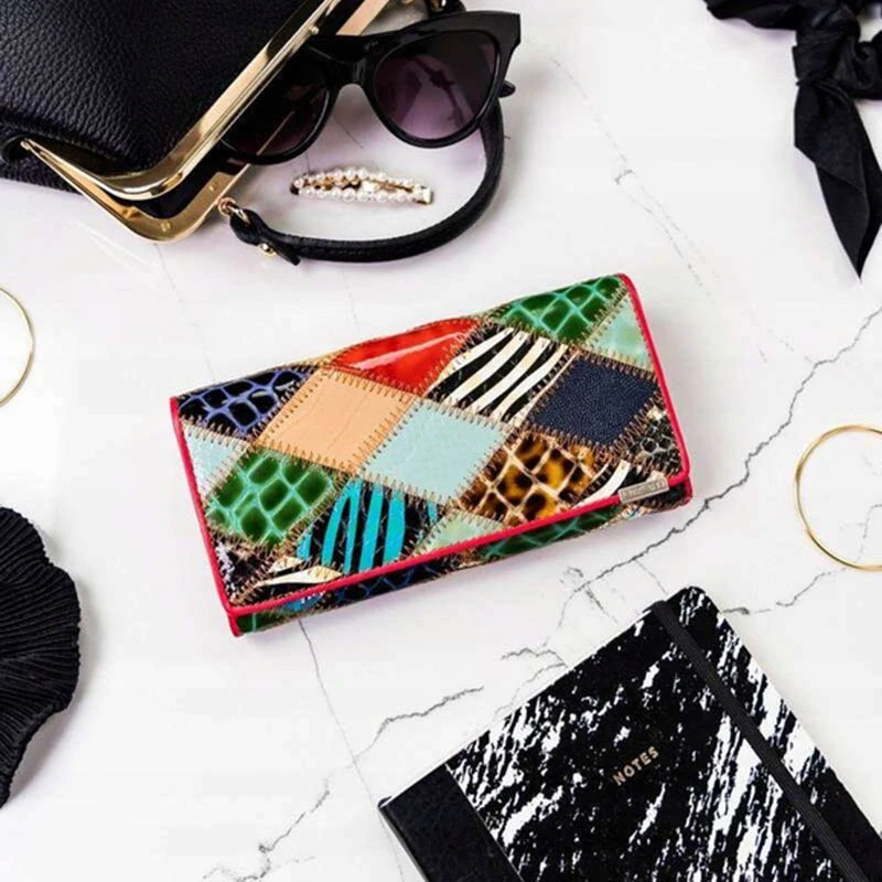 Dámska patchworková peňaženka Lorenti Diamond 8788