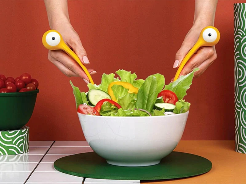 Veselé kuchynské naberacie lyžice na cestoviny