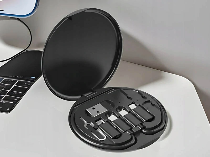 Univerzálny set adaptérov v puzdre 5v1 čierny