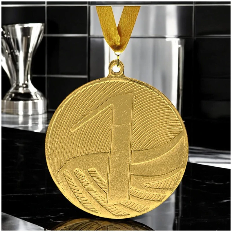 MD1291/G - 1.miesto : Medaila kovová zlatá 50 mm