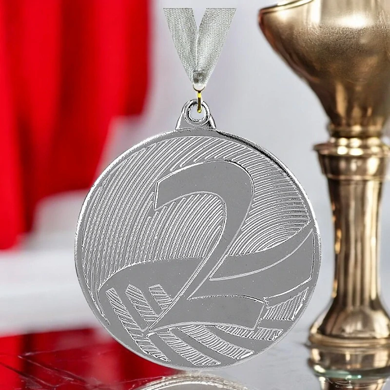MD1291/S - 2.miesto : Medaila kovová strieborná 50 mm